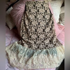 Y2k Lace Overlay Dress by Francesca’s